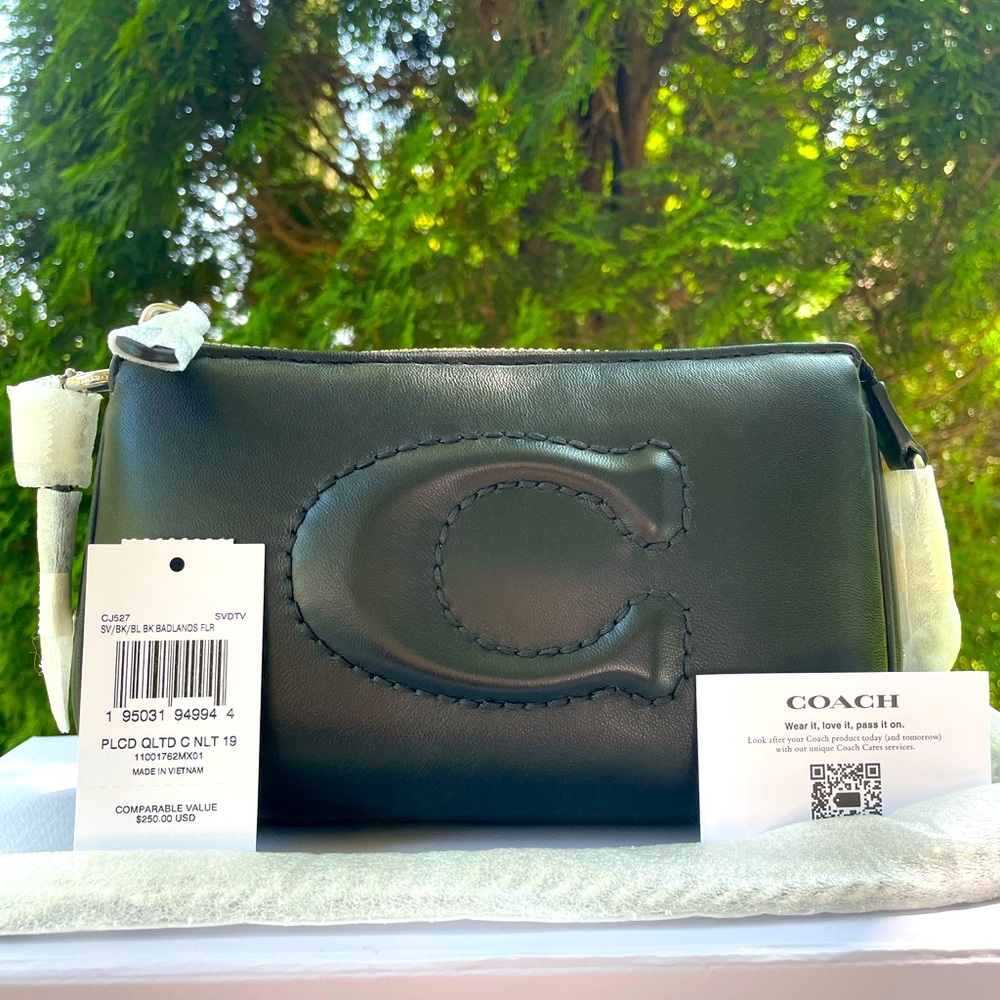 NWT!🖤🩶COACH NOLITA 19 WITH SIGNATURE QUILTING!
